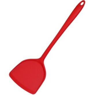 Gambar Sutil Spatula Sodet Masak Silikon Anti Leleh Anti Lengket Tahan Panas / Spatula Silicone Tahan Panas - MERAH 33 x 9.5cm dari Vinc Collections_NEW undefined Tokopedia