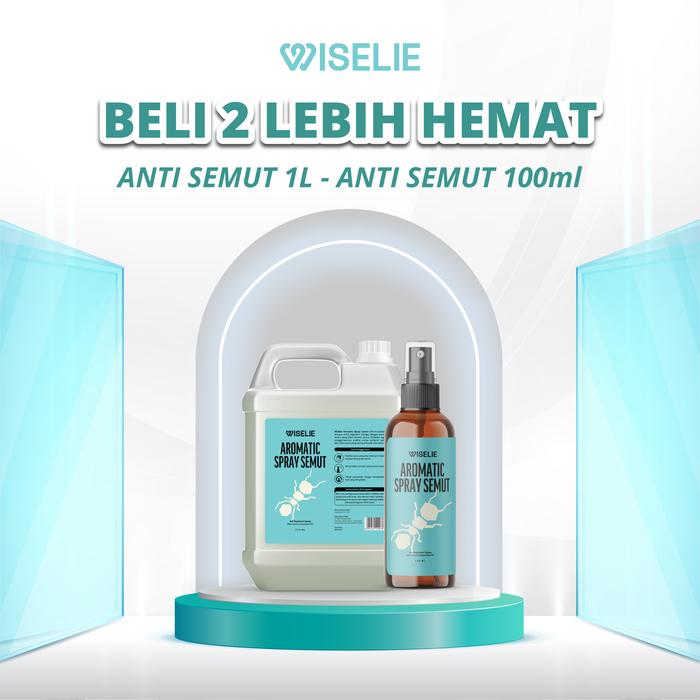 Gambar Wiselie Paket semut 1Liter + 100ml pengusir semut tanpa meninggalkan residu paket hemat ampuh Cairan Pembasmi Semut - SEMUT1Liter+SEMUT100 dari Wiselie Indonesia Kota Tangerang Tokopedia
