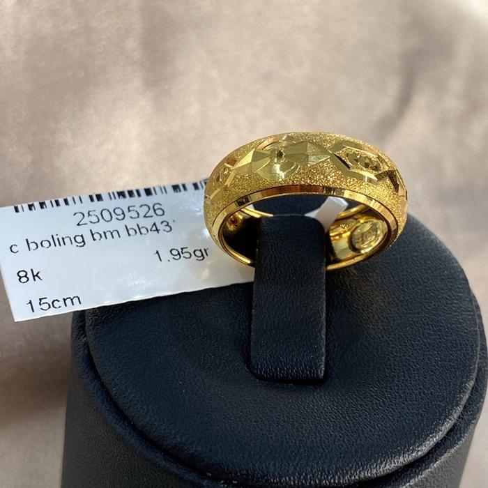Gambar cincin variasi kadar 375% dari PONTI SURI DESKAP undefined Tokopedia