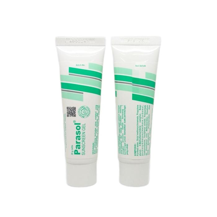 Gambar 2pcs Parasol Gel 20 Gram Sunscreen (Bayar Ditempat COD) Sunblock Wajah Perlindungan sinar Matahari dari QUNIKSTORE undefined Tokopedia