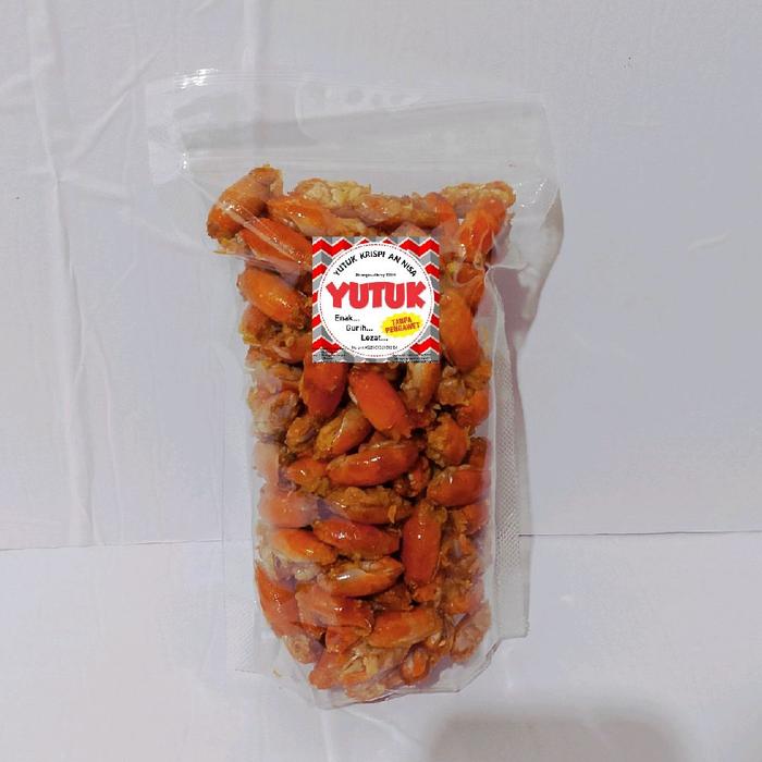 Gambar yutuk krispi kemasan big.undur undur laut.cemilan seafood makanan enak gurih lezaat. - Kentucky big, balado dari seafood. undefined Tokopedia