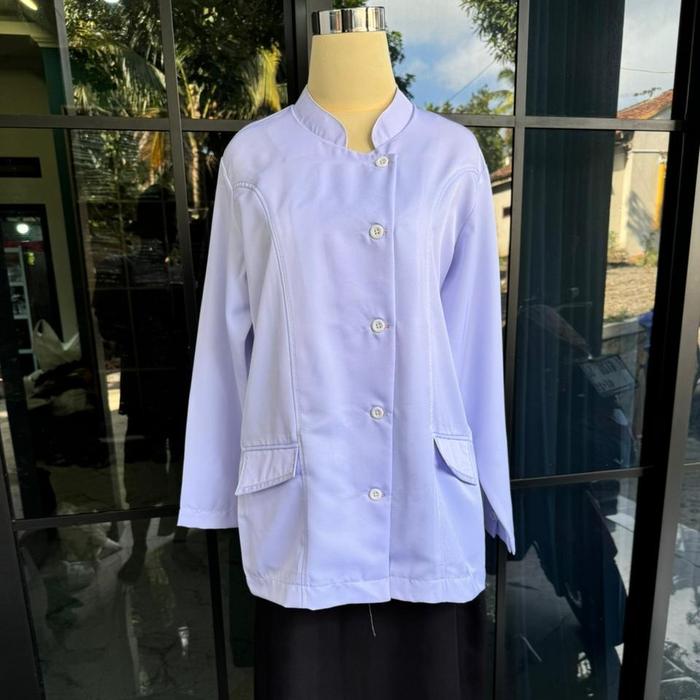 Gambar NRS Series - Baju PDH Putih Seragam Dinas PNS - hitam putih set rok, S dari NRS Series_NEW Kab. Tasikmalaya Tokopedia