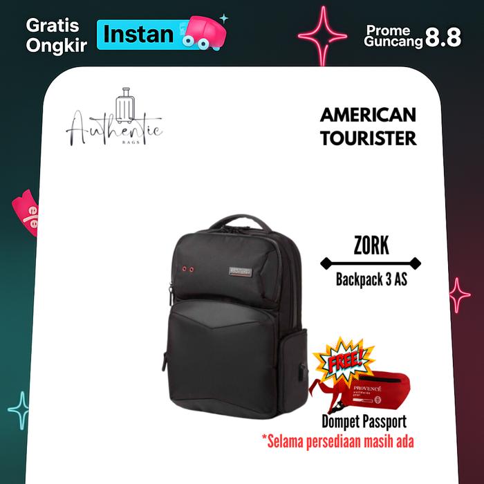 Jual TAS BACKPACK PREMIUM Zork BACKPACK AS American