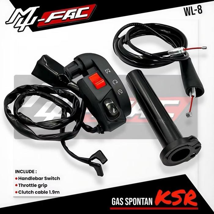 Gambar ￼Gas Spontan KSR MUFAC Plus kabel Gas 1.9M Universal dari Dennysphangmotorsport undefined Tokopedia
