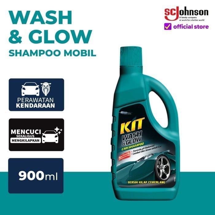 Gambar KIT Wash & Glow Shampoo Mobil 900ml - Pembersih Body Kendaraan dari Aki Murah Jakarta undefined Tokopedia