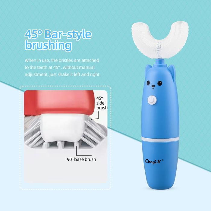 Gambar CkeyiN Kids Sonic Electric Toothbrush U Shaped Automatic dari UrbanSimplicity undefined Tokopedia