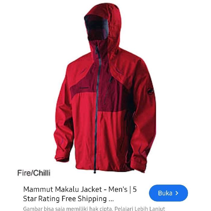 Gambar Jaket Outdoor Mammut Mens MAKALU 3L Hoody Jacket Original Hiking Gunung no Tnf The North Face Salomon Berghaus Fjallraven Arcteryx Marmot Black Diamond Patagonia Klattermusen dari KLIWON OUTDOOR_NEW undefined Tokopedia