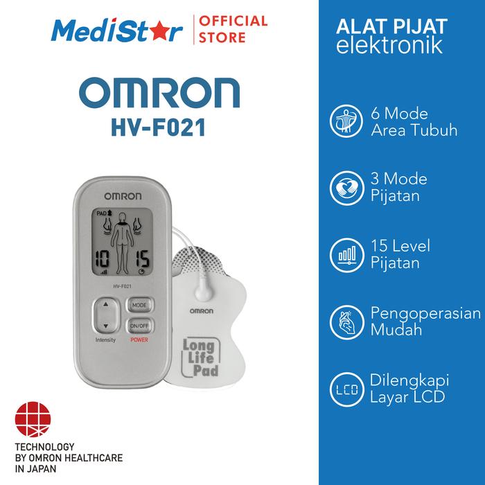 Gambar Omron HV-F021 Alat Terapi Nyeri Otot & Punggung | Pulse Massager Resmi dari Medistar.id undefined Tokopedia