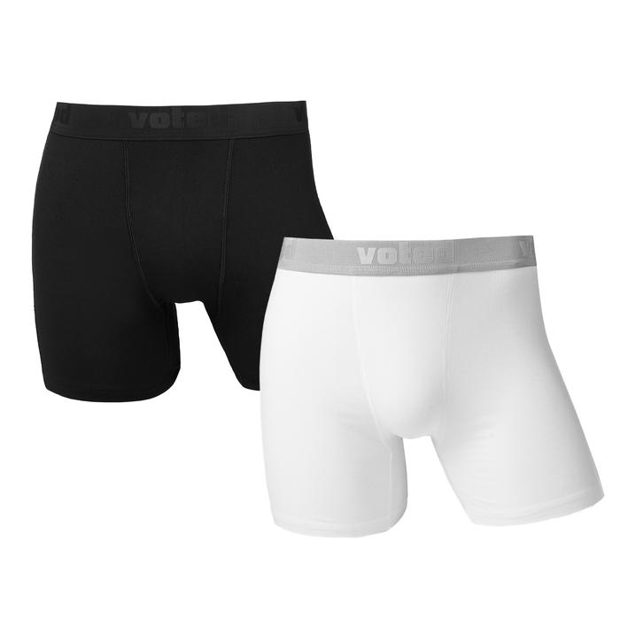 Gambar [BUNDLING] VOTED Celana Dalam Boxer Brief Staple Eco-Friendly Lyocell Tencel Bundling - Nyaman dan Bernapas Optimal - BLACK WHITE, S dari Voted Official undefined Tokopedia