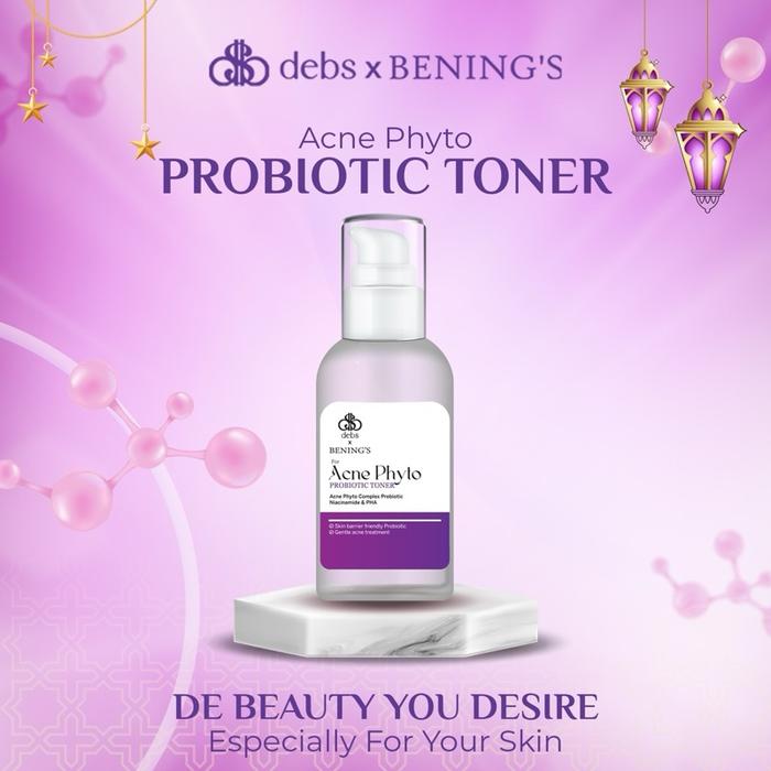 Gambar Debs x Benings For Acne Phyto Probiotic Toner dari Debs x Benings Mall undefined Tokopedia