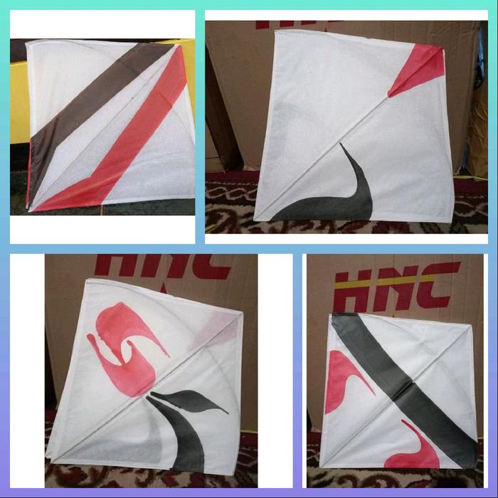 Gambar 50 Pcs Layangan Kertas Pulas Motif Campur UK-+58 Jabrug dari Agen Layangan Indonesia undefined Tokopedia