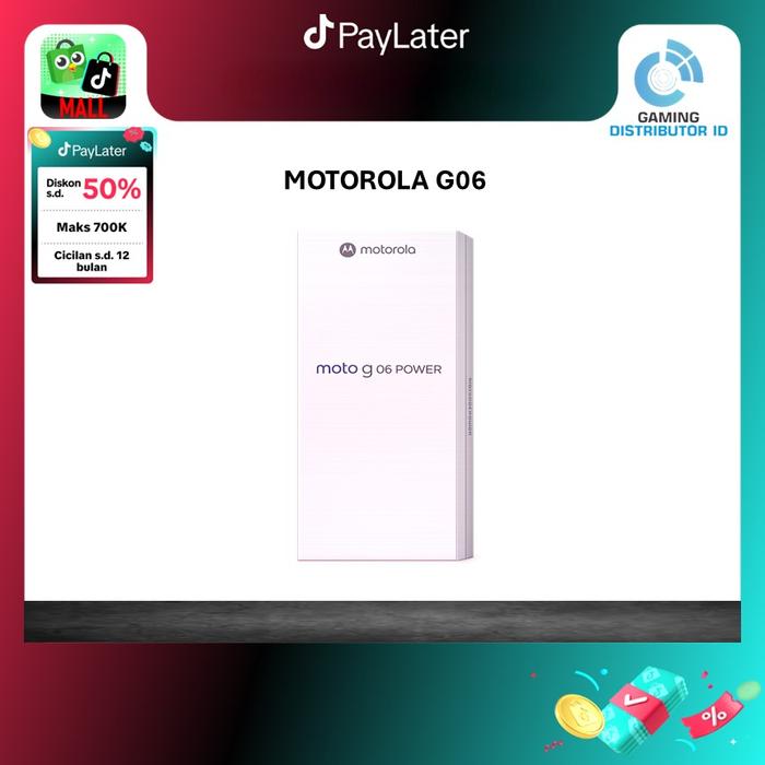 Gambar HANDPHONE MOTOROLA G06 4GB 128GB 8GB 128GB - TAPESTRY, 4GB 128GB dari GAMING DISTRIBUTOR ID Kota Administrasi Jakarta Barat Tokopedia
