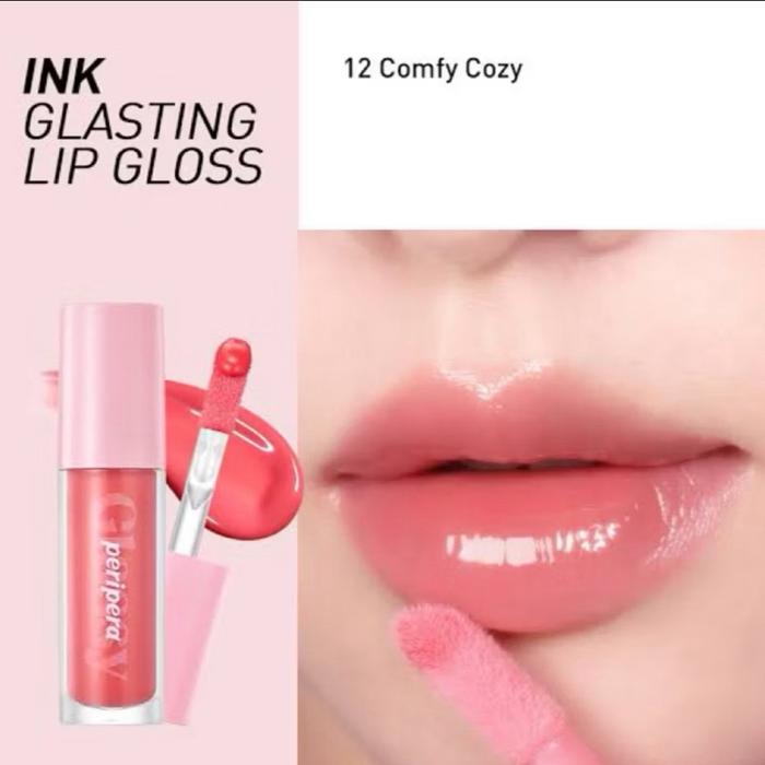 Gambar ￼READY NEW COLOR PERIPERA INK GLASTING LIP GLOSS CHILLING ROSY | WAY TO GO | EDGE NUDE MADE IT - 012 Comfy Cozy dari soucierbeaute_NEW undefined Tokopedia