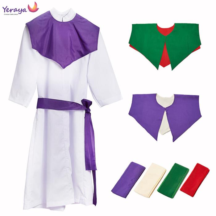 Gambar BAJU MISDINAR PUTUSAN FULL SET BAJU ALTAR DEWASA PERLENGKAPAN GEREJA KATOLIK - M, Putusan dari Cipta karya55 undefined Tokopedia