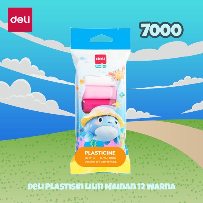 Gambar [SERBA 7 RIBUAN] Deli serba 7ribuan-Clay, Pensil, Stiker Lucu, Felt Pen, Pulpen, Stationery - Clay 6pcs dari Deli.Indonesia undefined Tokopedia