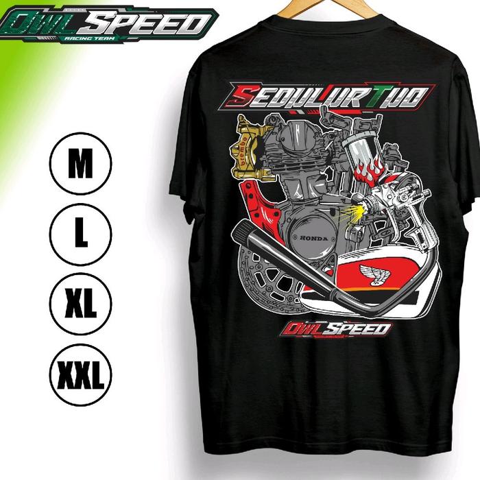 Gambar kaos ragat kaos motor cb gl mp tiger terbaru  Sablon Unisex NyamanA40 - m, hitan dari OWL.Speed undefined Tokopedia