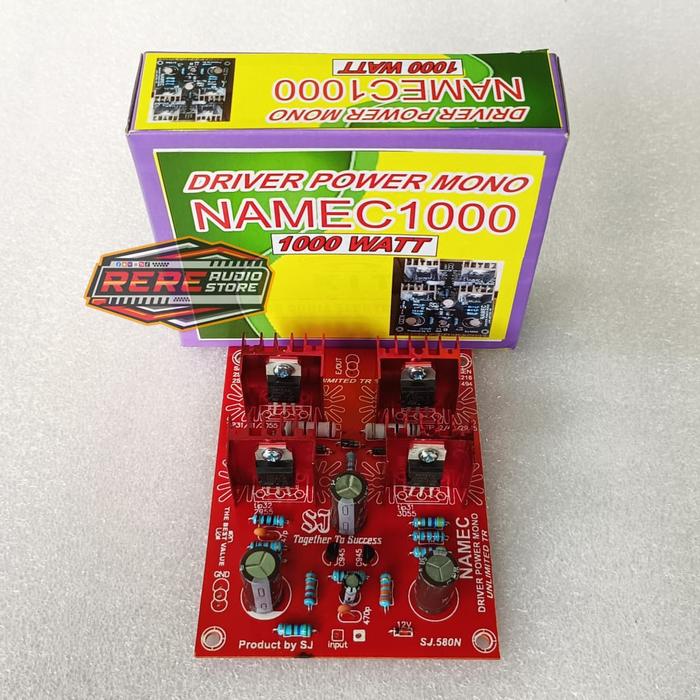 Gambar Kit Driver NAMEC C1000 1000 watt Mono Power Amplifier dari Rere Audio Store undefined Tokopedia