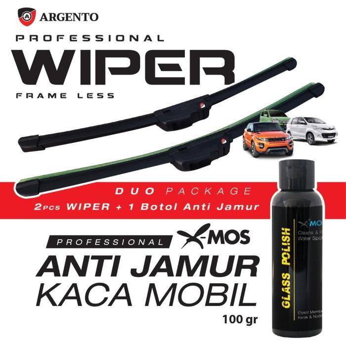 Gambar PROTON NEW SAGA WIPER MOBIL ARGENTO BLADE AEROFIT PISANG 16 & 20 - WiperAntiJarum dari kopisri undefined Tokopedia