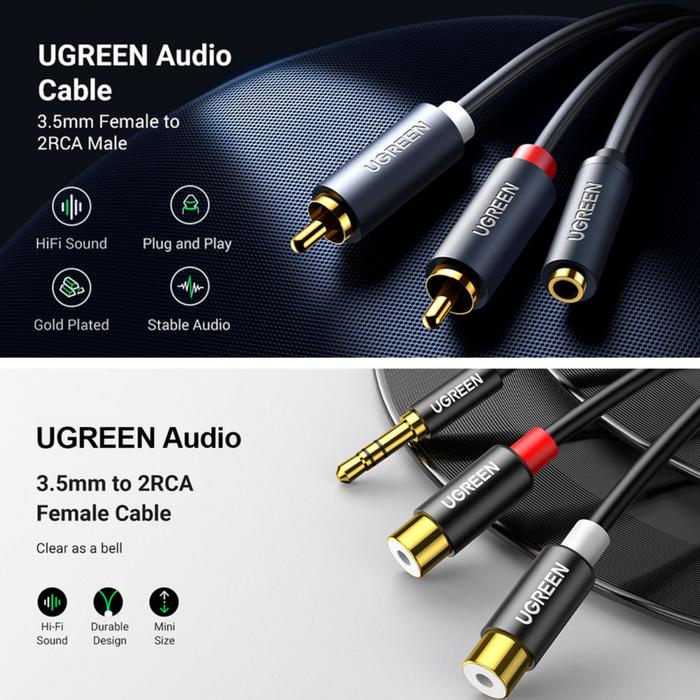 Ugreen Rca Cable To Lightning Lightning Cable To Rca Jual UGREEN - Main Image