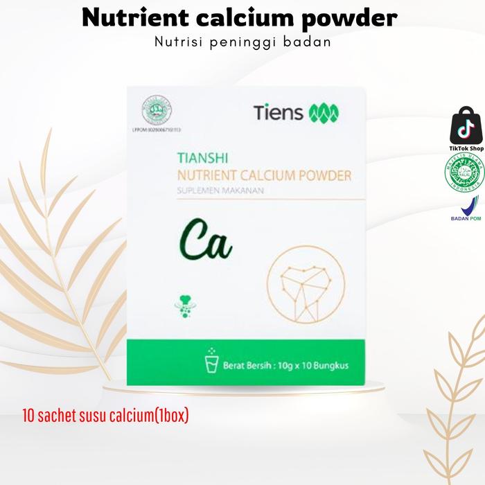 Gambar Tiens nutrient Calcium powder calcium dewasa - 1 sachet susu calcium dari herbalzincstore undefined Tokopedia