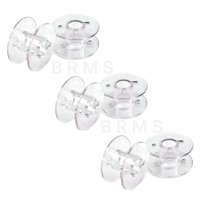 Gambar Bobbin / Spool / Bobbins / Spul Mesin Jahit Portable Multifungsi Warna Bening Transparan dari Benang Rajut Murah Surabaya undefined Tokopedia