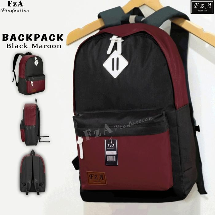 Gambar Tas Ransel Distro Casual Pria Wanita / Tas Ransel Laptop -Blue Denim - Blue Denim dari FzA Official undefined Tokopedia