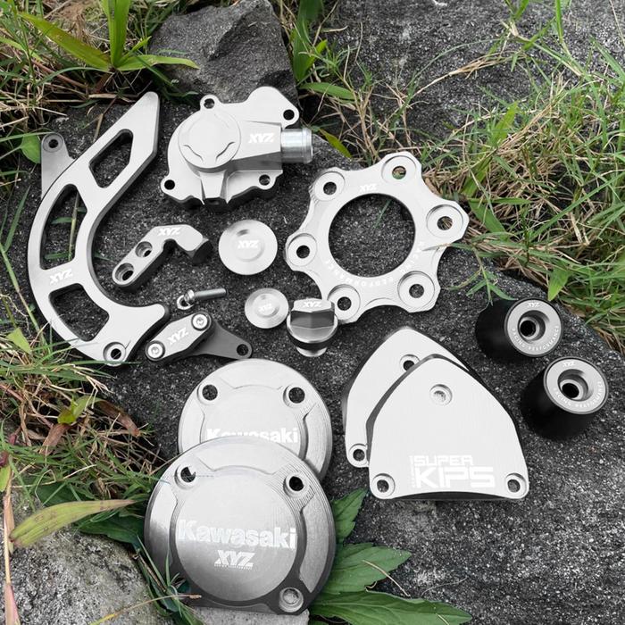 Gambar PAKETAN KHUSUS 12.12 KAWASAKI NINJA 2TAK R RR SS FULL CNC - Silver dari xyz.racing undefined Tokopedia