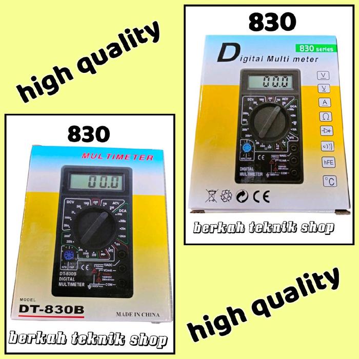 Gambar AVO METER DIGITAL multi meter tester avometer alat ukur dari berkah teknik shop new undefined Tokopedia