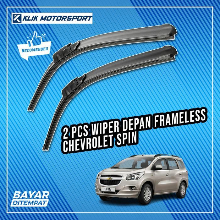 Gambar WIPER CHEVROLET SPIN / WIPER MOBIL FRAMELESS - Wiper Depan dari camaraa shop undefined Tokopedia
