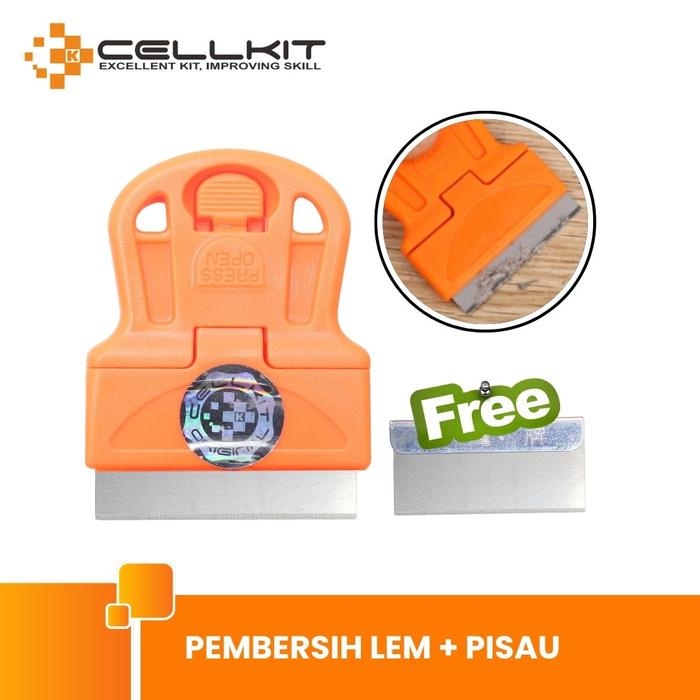 Gambar CELLKIT Pisau Pembersih LEM OCA + Pisau Keramik - Pembersih Lem dari CELLKIT undefined Tokopedia