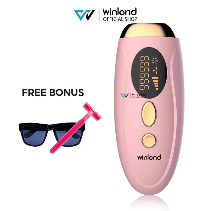 Gambar Winland IPL laser Hair Removal Perontok Bulu Permanent Alat Penghilang bulu TANPA SAKIT 999999 FLASH GARANSI 1 TAHUN   Pink Perawatan Kering Tubuh Ketiak Tangan - Pink dari Winland Elektronik undefined Tokopedia