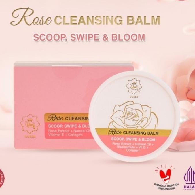 Gambar Viva Queen Rose Cleansing Balm (Makeup Remover) with Rose Extract 50 gr dari GeulisCosmetics_NEW undefined Tokopedia
