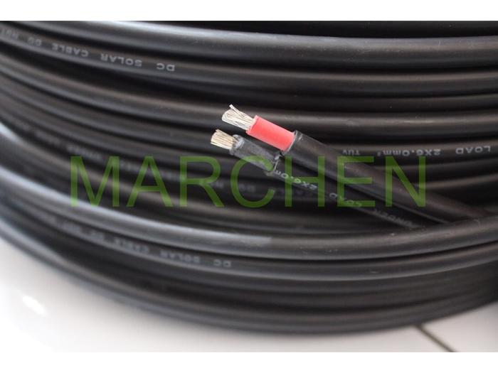 Gambar KABEL PV-1F PV 1F KABEL PV1F 2x6 SOLAR PANEL SURYA 6mm TUV 2x6mm dari March3n undefined Tokopedia