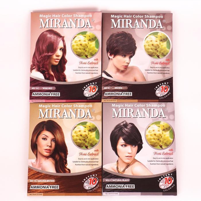 Gambar New Miranda Magic Hair Color Shampo dari GROSIR KERUDUNG TERBARRU undefined Tokopedia
