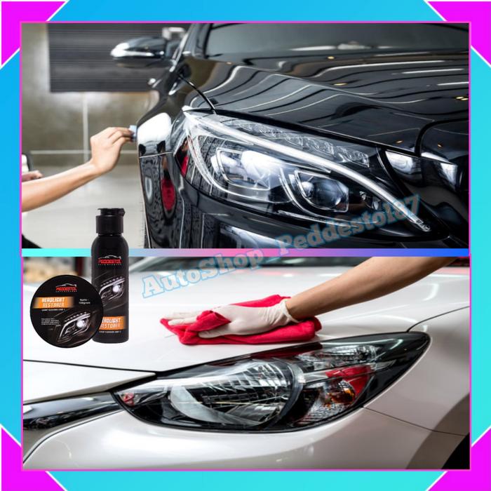 Gambar Ready Stock Headlight Pembersih Mika Lampu Mobil Kuning Kaca Headlamp Rer Restoration Poles Pengkilap Penghilang Pemutih Nano Coating Cleaner Polish dari Toko Triwesaso undefined Tokopedia