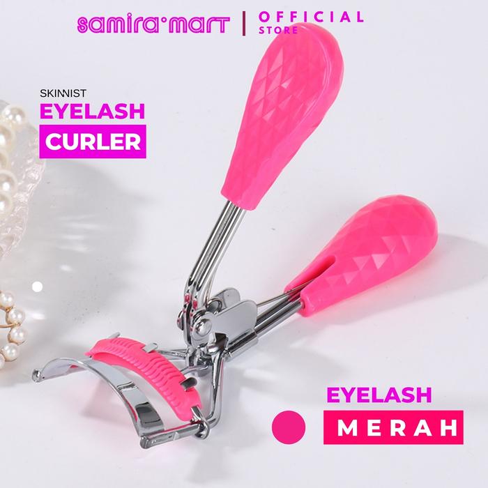 Gambar SKINNIST - Eyelash Curler Pelentik Bulu Mata Bantalan Silicon & Sisir Bulu Mata - EYELASH MERAH, 1 PCS dari SAMIRA MART_NEW undefined Tokopedia