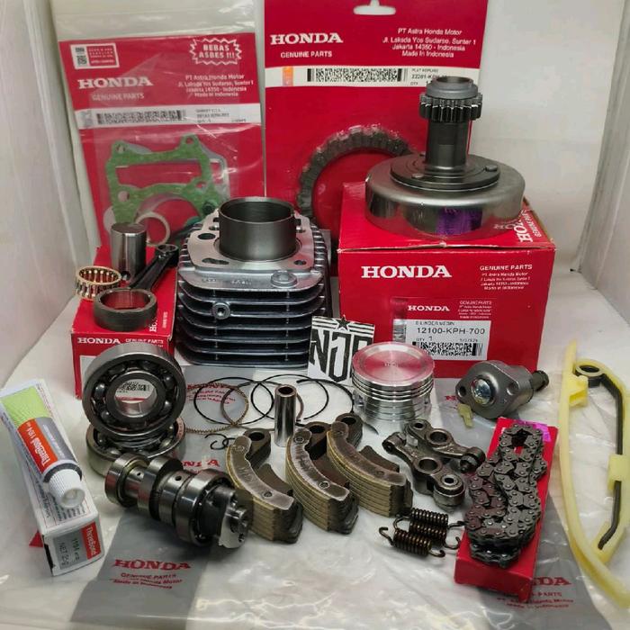 Gambar PAKET LENGKAP 13ITEM KPH BLOK SEHER HONDA SUPRA X 125 KARISMA KIRANA LAMA KARBU dari Nabil Jr undefined Tokopedia