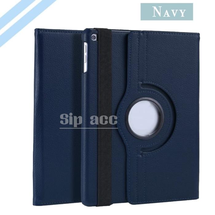 Gambar Case For Ipad 9 8 7 6 5 4 3 2 Gen 10 | Air 1 2 | Mini 7 | Ipad Pro 11 12.9 13 Inch Pro 9.7 10.5 10.9 Flip Case Rotary Leather Book Cover Casing Standing Tab - Navy, Ip Pro 11 2024 dari Sip Acc undefined Tokopedia