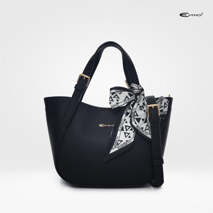 Gambar Tas Emsio by Elizabeth Mini Handbag 0706-2025 - Black dari Elizabeth Official Store undefined 5 Tokopedia