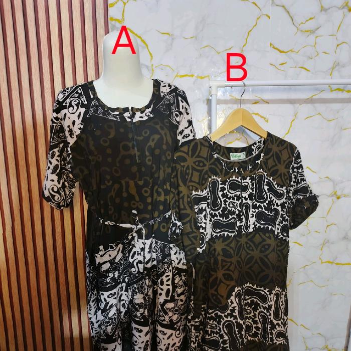 Gambar Daster cap batik khas pekalongan premium - A dari Ghania's Store undefined Tokopedia