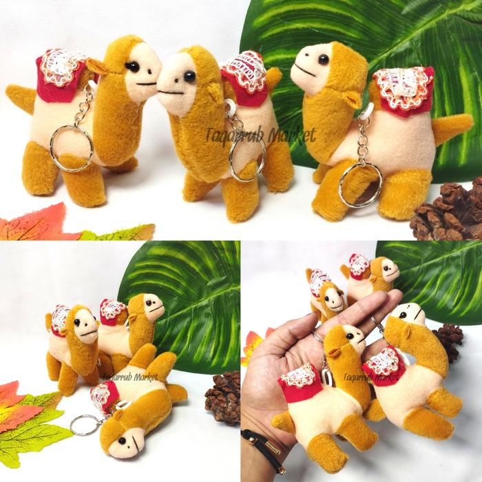 Gambar (1 LUSIN) GANCI ONTA GANTUNGAN KUNCI UNTA KEYCHAIN BONEKA SOUVENIR HAJI UMRAH TM dari TAQARRUB MARKET undefined Tokopedia