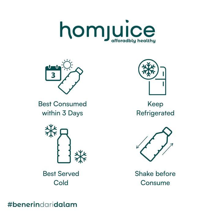 Gambar 100% Pure Pomegranate Cold Pressed Juice By Homjuice Jus Sehat Detox #Gratisongkir dari RUDFICI undefined Tokopedia