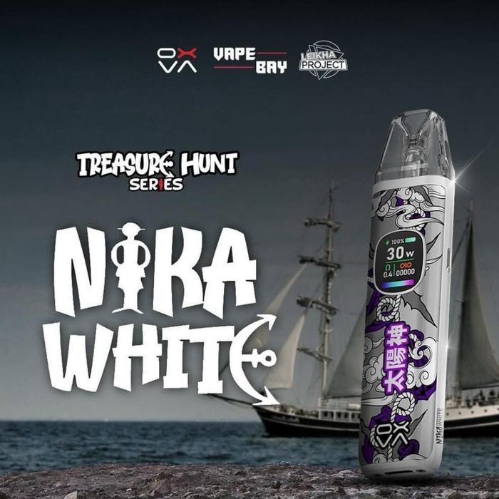 Gambar VP" PODS SYSTEM -  OXVA XLIM PRO 2 NIKA WHITE EDITION 30W 1300MAH AUTHENTIC TREASURE HUNT SERIES dari tyadap undefined Tokopedia