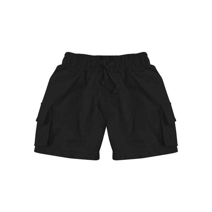 Gambar Eba Kids Shortpants Cargo Anak Zick Hitam | Celana Cargo Anak Pendek | Unisex 1-10 Tahun - Hitam, M dari EBA ID Kab. Banyuwangi Tokopedia