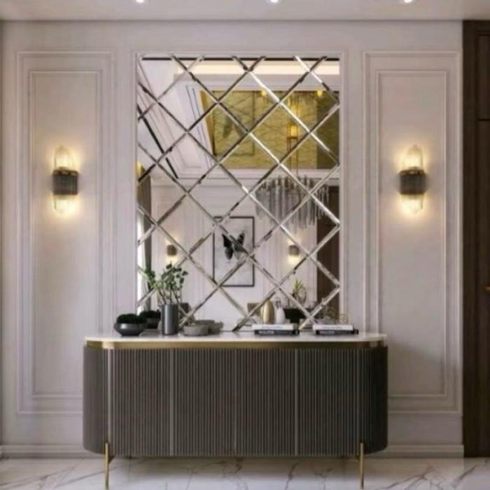 Gambar Paket kaca bevel 102 x 153 dari I.R Decorations undefined Tokopedia