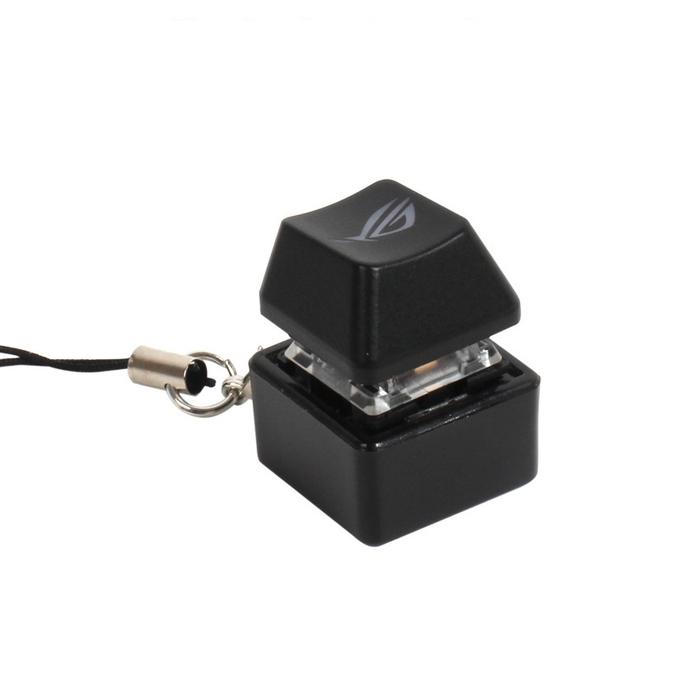 Gambar Gantungan Kunci Mechanical Switch Keychain Keyboard / Mechanical Switch Keychain / Backlit Keychain - Hitam-RGB dari ThomSale Official undefined Tokopedia