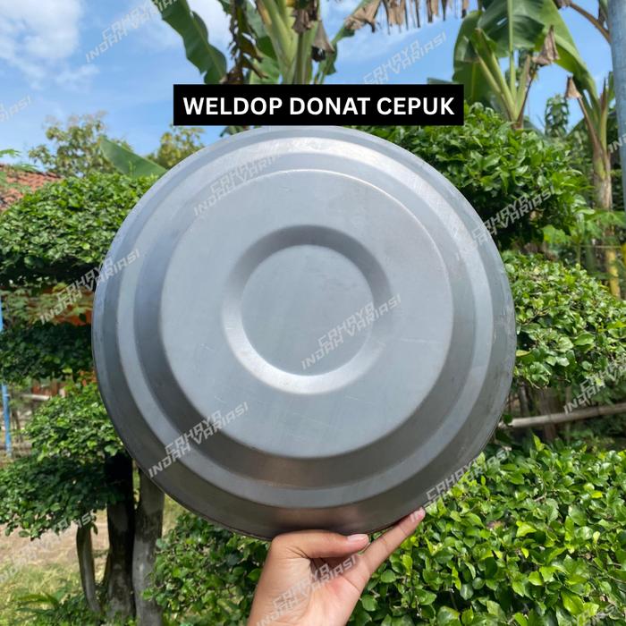Gambar WELDOP DONAT CEPUK TRUK RING 16 DEPAN KANAN KIRI WARNA BAHAN PLAT BESI ANTI KARAT TEBAL 1,2MM WHEELDOP WILDOP - MENTAH, 5 BAUT - 1 BUAH  dari Cahaya Indah Variasi undefined Tokopedia