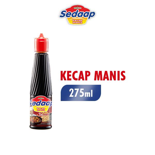 Gambar Sedaap Kecap Manis Botol 275 ml dari Wings Indonesia undefined Tokopedia
