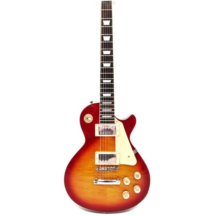Gambar Gitar Elektrik Merk Gibson Les Paul Warna Sunbrust Cherry LesPaul - Sunburst Cherry dari Toko Gitar Jakarta Official undefined Tokopedia