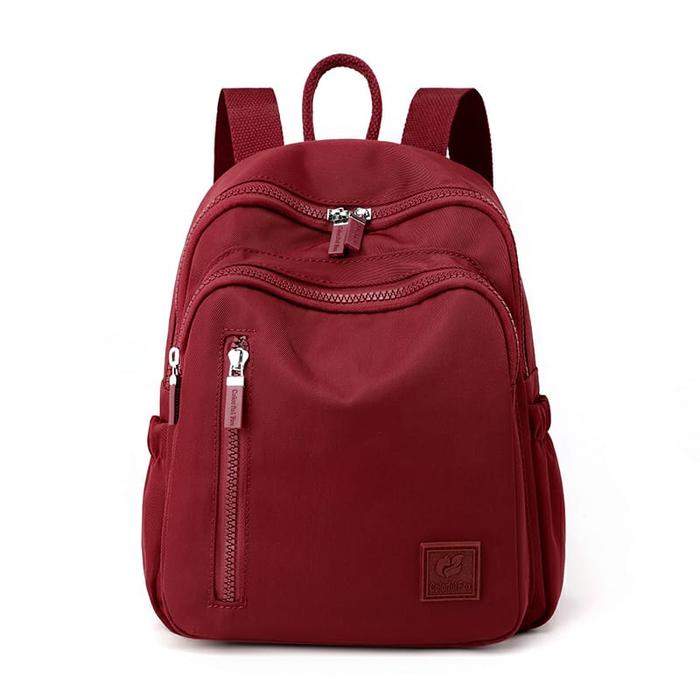Gambar Winnie - Tas ransel wanita Colorful Fox 0482 tas kuliah anti air Backpack wanita - MERAH dari winniestore Kab. Tangerang Tokopedia